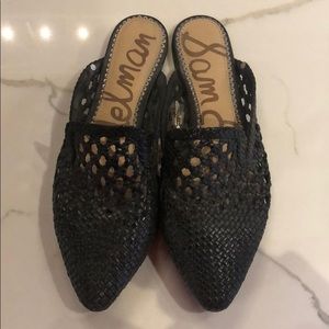 Sam Edelman Black Mules